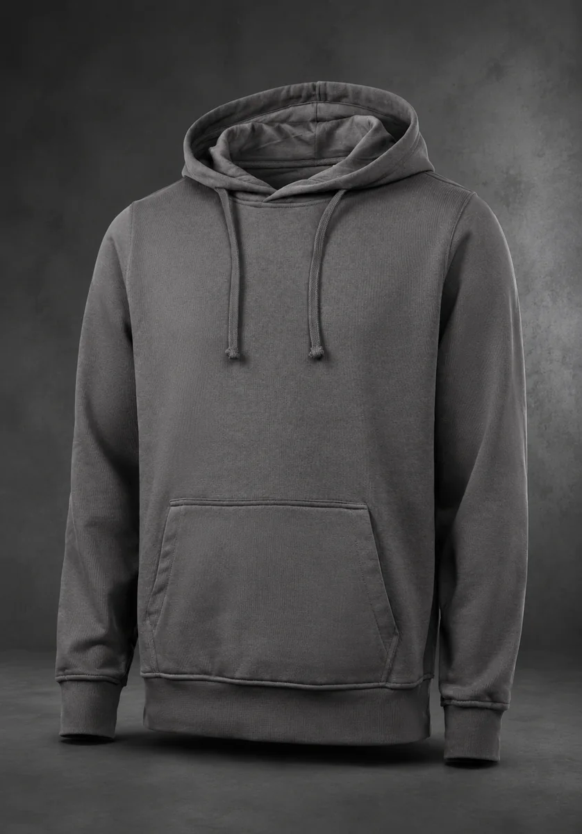 Hoodie in Charcoal
