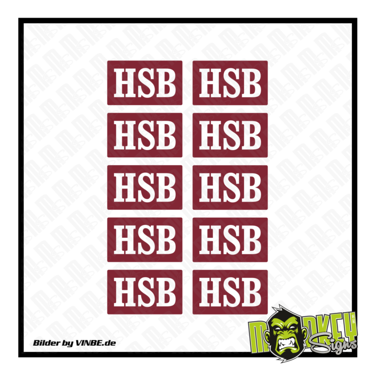 10teil AUFKLEBER Set RAL3004 HSB Harzer Schmalspurbahn Piko LGB Spur G Sticker