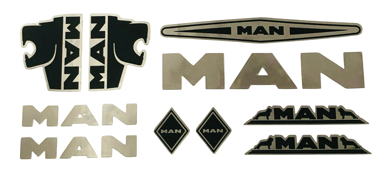 10tlg-MAN-Chrom-Black-Set-114-116-Tamiya-Wedico-LKW-RC-Truck-Lowe-Aufkleber-modellbau-beschriftung-2.png 10tlg MAN Chrom Black Set 1:14 / 1:16 Tamiya Wedico LKW RC Truck Löwe Aufkleber – Bild 2