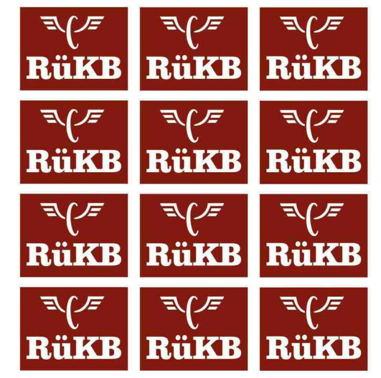 12teil. AUFKLEBER Set rot - RüKB Rügen Roland Piko LGB Spur G DECAL 027