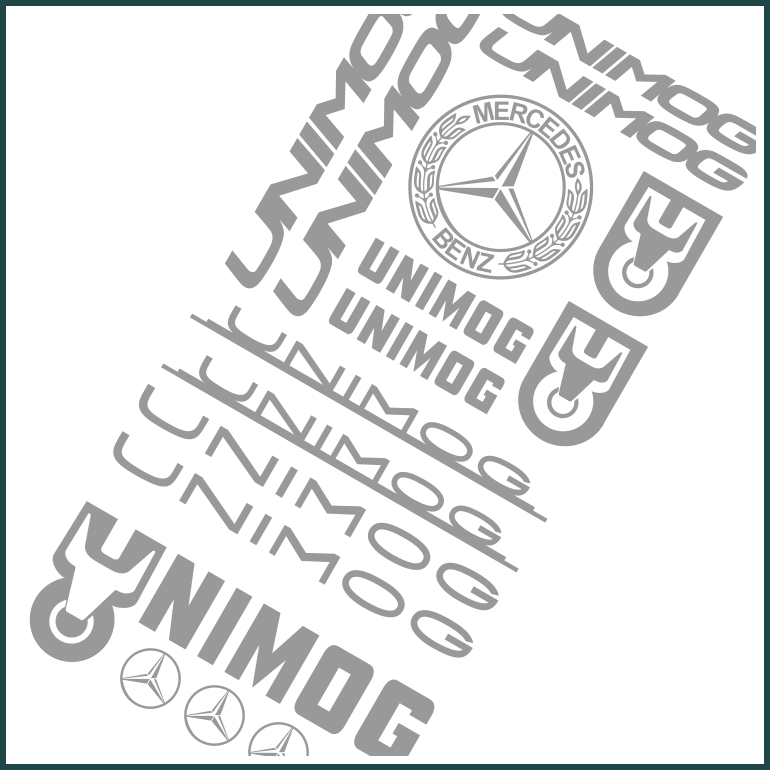 18er-SET-Unimog-Chrom-18-110-112-Tamiya-Hachette-Carson-AUFKLEBER-114-modellbau-beschriftung-5.png 18er SET Unimog Chrom 1:8 1:10 1:12 Tamiya Hachette Carson AUFKLEBER 1:14 – Bild 5