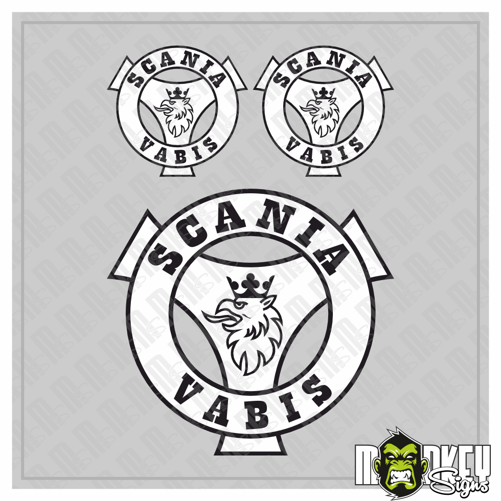 3er Scania Vabis Aufkleber Set Passend Fur 114 Tamiya RC LKW Truck Sticker C Modellbau Beschriftung