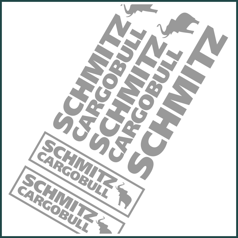 5er SET SCHMITZ Cargobull Trailer ChromTamiya AUFKLEBER RC LKW Truck 114 116 Modellbau Beschriftung