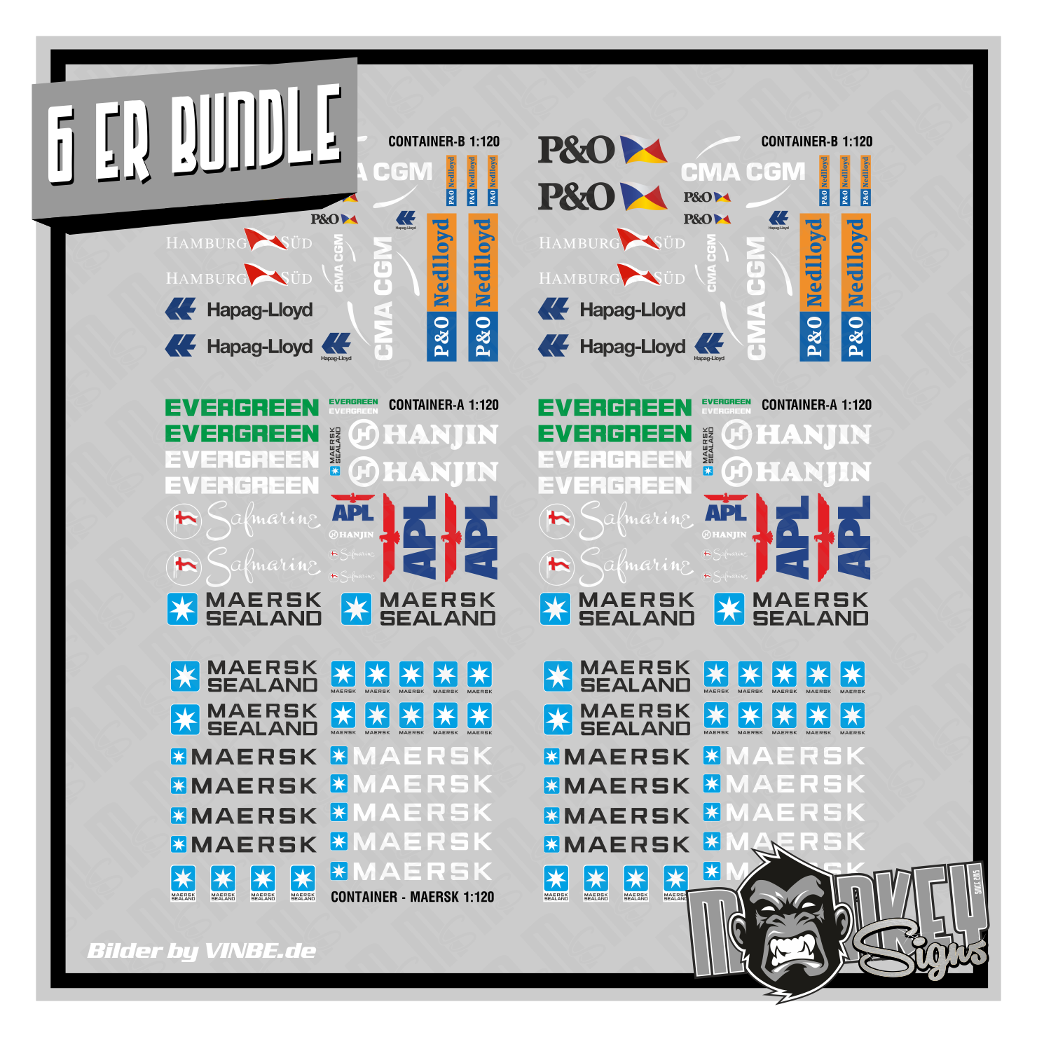 6er-Set-Waterslide-Decal-1120-SPUR-TT-Container-Zug-Eisenbahn-Modellbahn-modellbau-beschriftung-2.png 6er Set Waterslide Decal 1:120 SPUR TT Container Zug Eisenbahn Modellbahn – Bild 2
