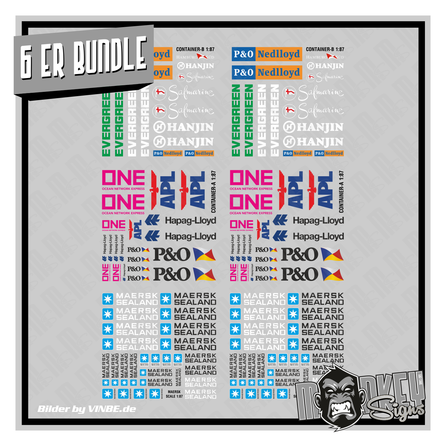 6er-Set-Waterslide-Decal-187-SPUR-H0-Container-Zug-Eisenbahn-Modellbahn-modellbau-beschriftung-3.png 6er Set Waterslide Decal 1:87 SPUR H0 Container Zug Eisenbahn Modellbahn – Bild 3