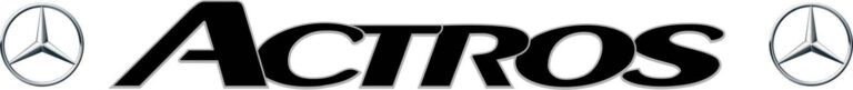 ACTROS FRONTSCHEIBE Aufkleber Wedico 1:14,5 - 1:16 TAMIYA Sticker 073