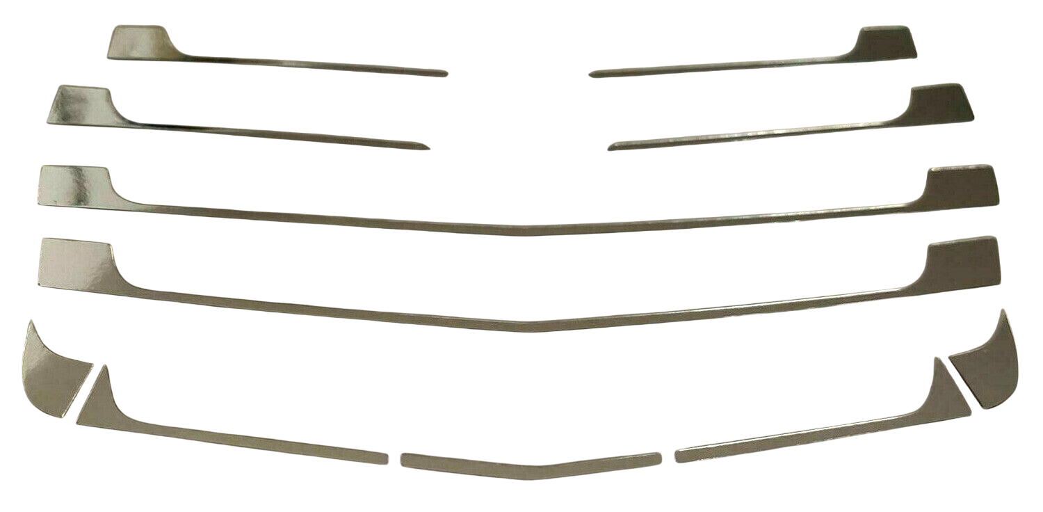 Actros Grill Set Chrom Tamiya 114 1145 LKW Mercedes Benz Aufkleber 033 Modellbau Beschriftung