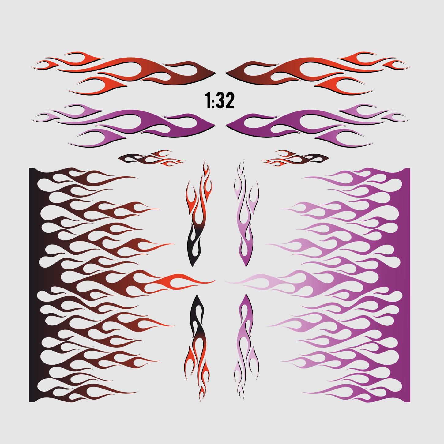 B-Waterslide-Decal-132-Flammen-Flames-Rod-Racing-Carrera-Slotcar-USA-NASCAR-modellbau-beschriftung-3.png (B) Waterslide Decal 1:32 Flammen Flames Rod Racing Carrera Slotcar USA NASCAR – Bild 3
