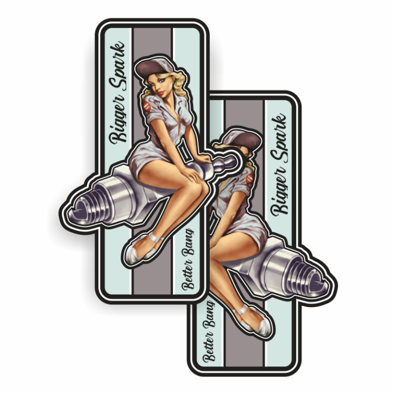 Aufkleber Good Pinup Spark - P9