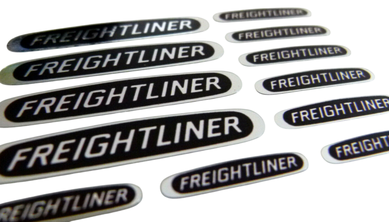 CHROM FREIGHTLINER BL TRUCK USA 1:14 1:14,5 Tamiya DECAL RC AUFKLEBER 012
