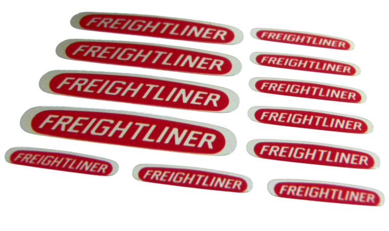 CHROM FREIGHTLINER RE TRUCK USA 1:14 Tamiya DECAL STICKER RC AUFKLEBER 040