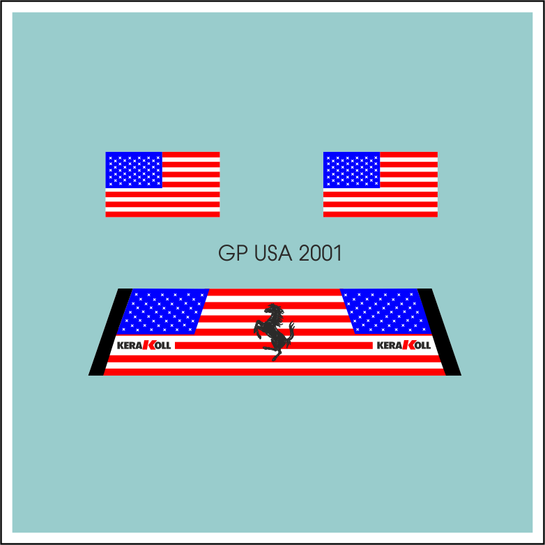Decal-118-Ferrari-USA-Grand-Prix-Zusatz-inkl_-Helm-Formel-1-F2001-Schumacher-modellbau-beschriftung-3.png Decal 1:18 Ferrari USA Grand Prix Zusatz inkl. Helm Formel 1 F2001 Schumacher – Bild 3