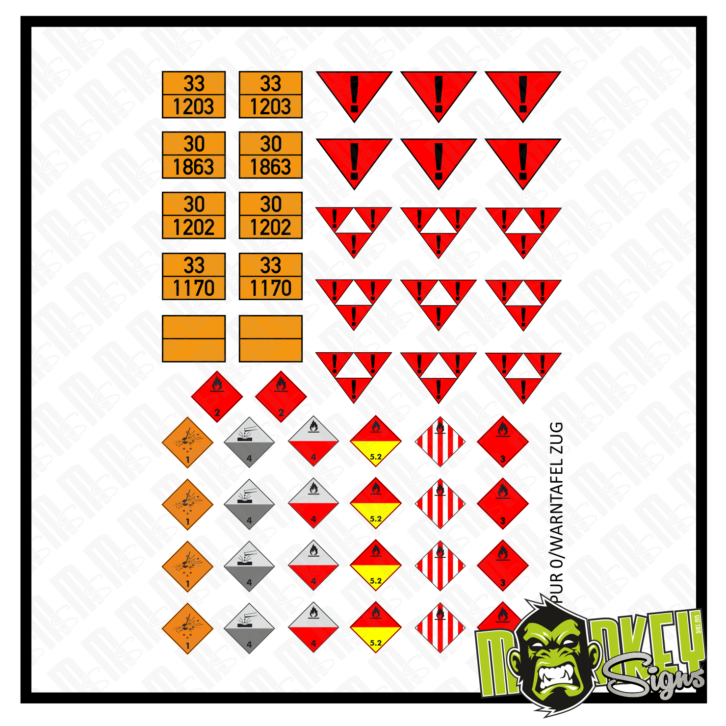 Decal-145-SPUR-0-Warntafeln-Guterwagen-Container-Eisenbahn-Modellbahn-modellbau-beschriftung-2.png Decal 1:45 SPUR 0 - Warntafeln Güterwagen Container Eisenbahn Modellbahn – Bild 2