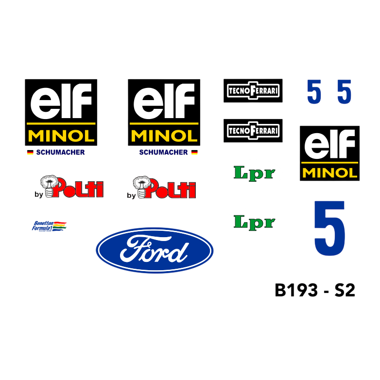 F1-Decal-118-Benetton-B193-Set-B-Patrese-Schumacher-Formel-1-1993-modellbau-beschriftung-2.png F1 Decal 1:18 Benetton B193 Set B - Patrese - Schumacher Formel 1 - 1993 – Bild 2