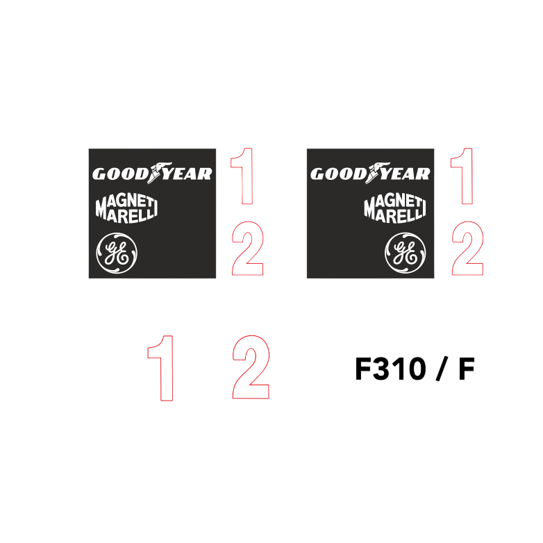 F1-Decal-118-Ferrari-F310-Flugel-F3102-Irvine-Schumacher-Formel-1-1996-modellbau-beschriftung-3.png F1 Decal 1:18 Ferrari F310 Flügel F310/2 - Irvine - Schumacher Formel 1 - 1996 – Bild 3