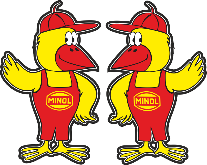 Aufkleber Minol Pirol - G8