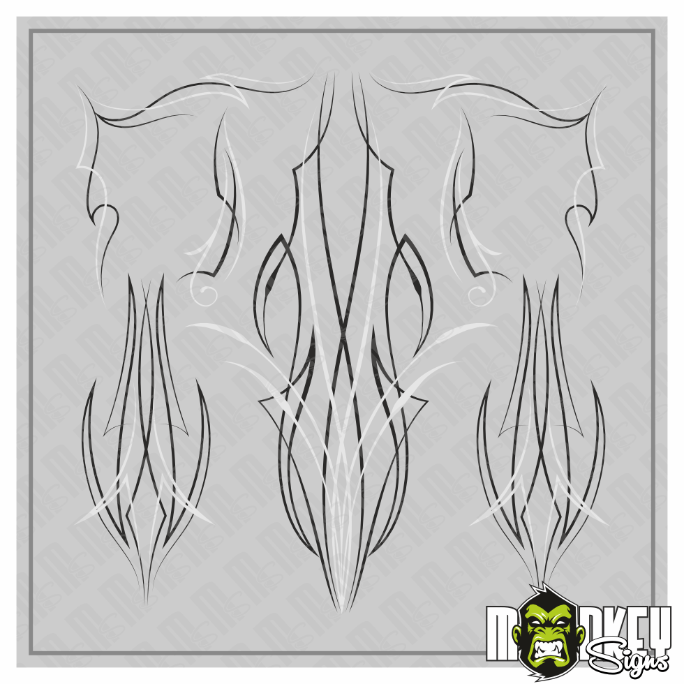 Pinstripe C Aufkleber Set Tamiya LKW 114 RC US Truck Modellbau Sticker Bw Modellbau Beschriftung