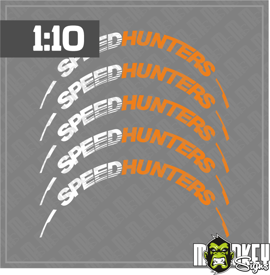 Reifenbeschriftung 110 Speedhunters RC Drifter Kyosho Tamiya Carson Usw C Modellbau Beschriftung