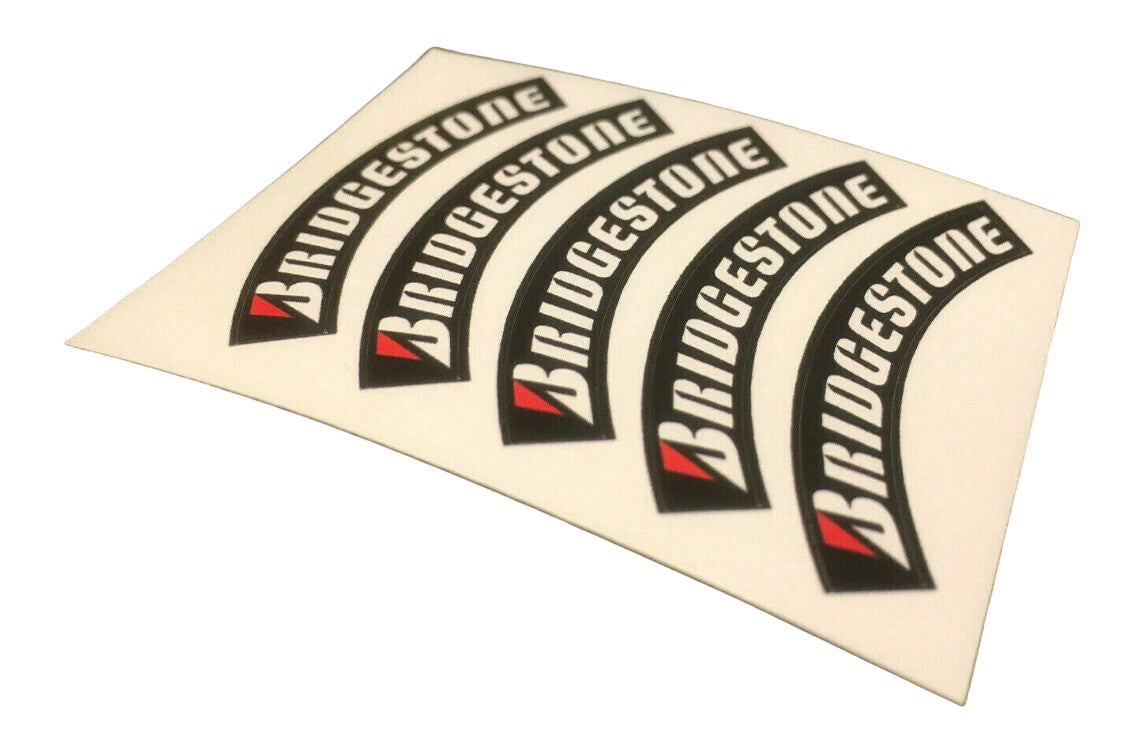 Reifenbeschriftung Markierung BRIDGESTONE Aufkleber Carson TRAXXAS Decal 15 Modellbau Beschriftung