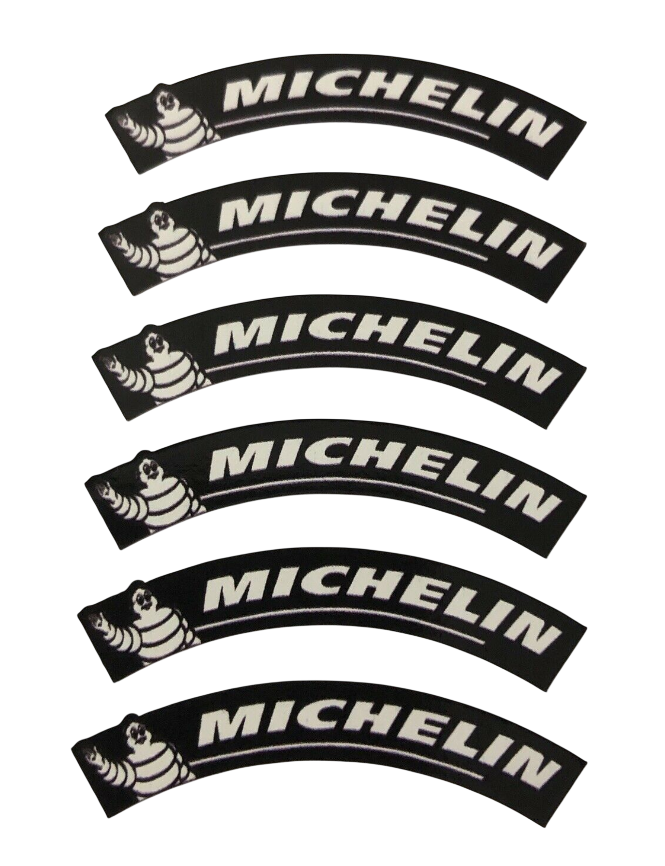 Reifenbeschriftung Markierung MICHELIN II Aufkleber Pocher Reeper Kyosho 18 Modellbau Beschriftung