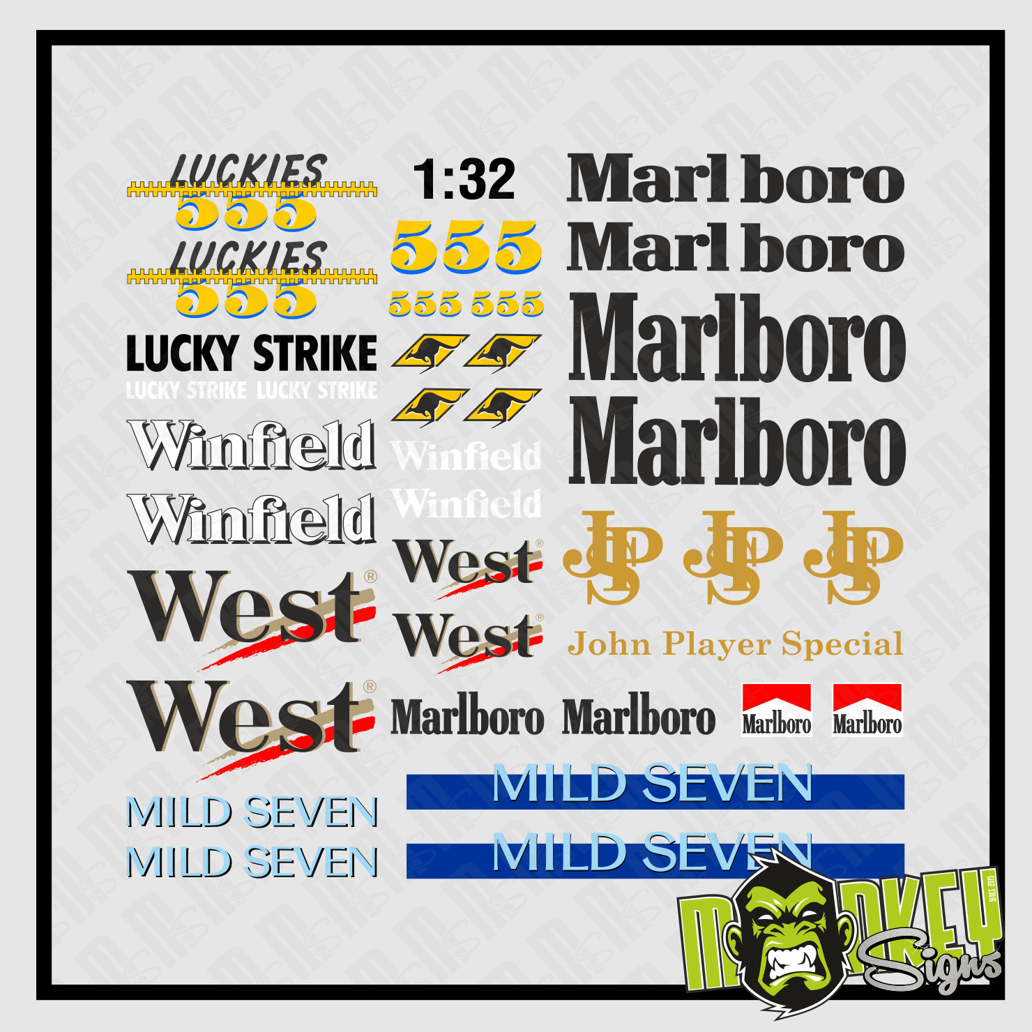Set-A-Waterslide-Decal-132-143-Formel1-Tabak-Sponsoren-LeMans-USA-Indianapolis-modellbau-beschriftung-2.png Set A Waterslide Decal 1:32 1:43 Formel1 Tabak Sponsoren LeMans USA Indianapolis – Bild 2