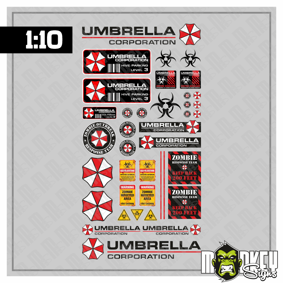 Stickerbogen-38tlg-Umbrella-Logo-Aufkleber-Set-110-RC-Car-Tuning-Decals-modellbau-beschriftung-3.png Stickerbogen 38tlg Umbrella Logo Aufkleber Set 1:10 RC Car Tuning Decals – Bild 3