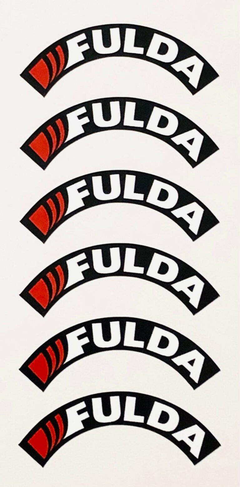 Reifenbeschriftungen TIEFLADER - Reifenbeschriftung Fulda Aufkleber Tamiya Wedico Decal 1:14 1:14,5