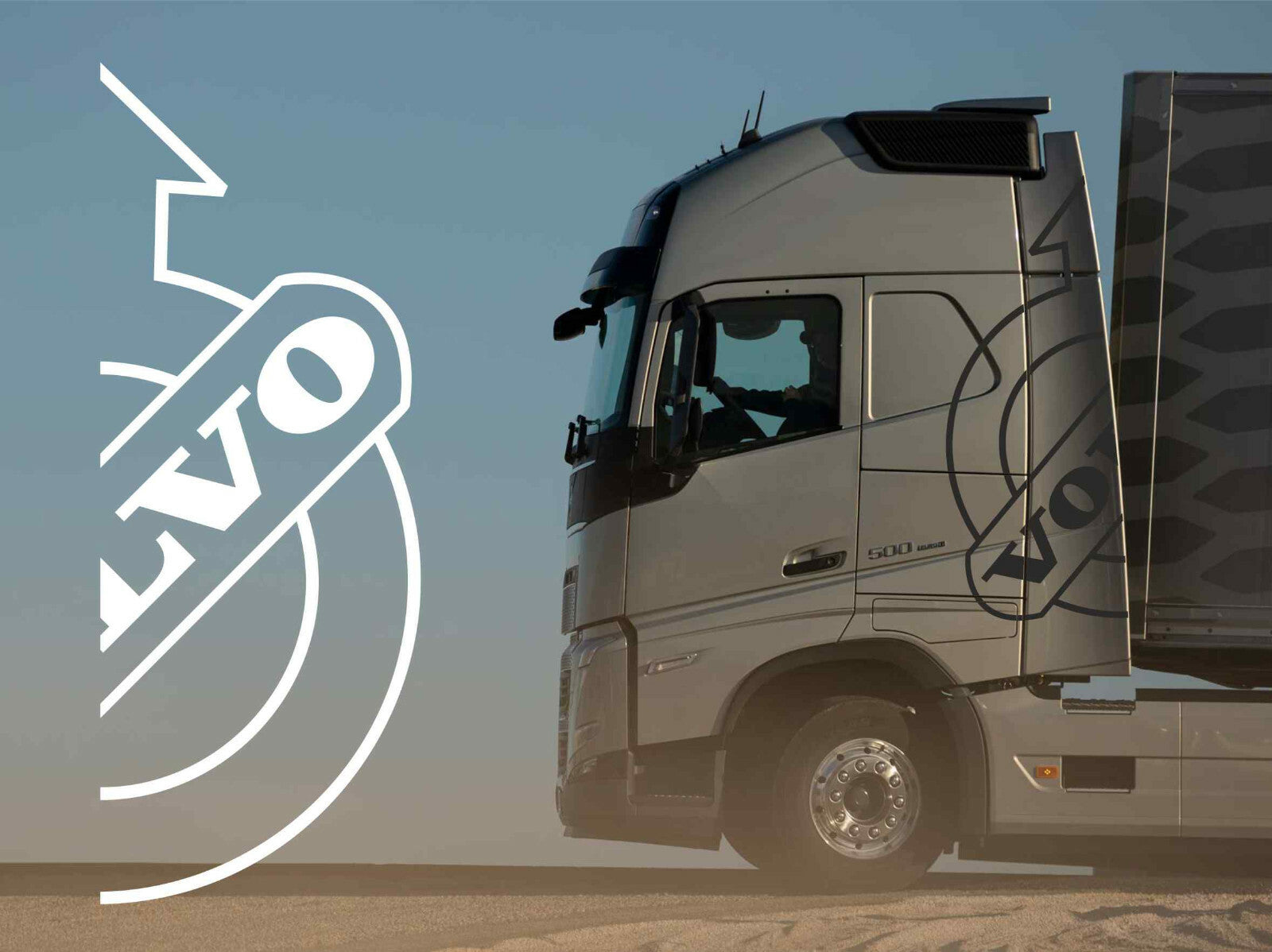 VOLVO 1 X 2er Aufkleber Set LOGO 132 114 116 LKW Zugmaschine Decal 077 Modellbau Beschriftung