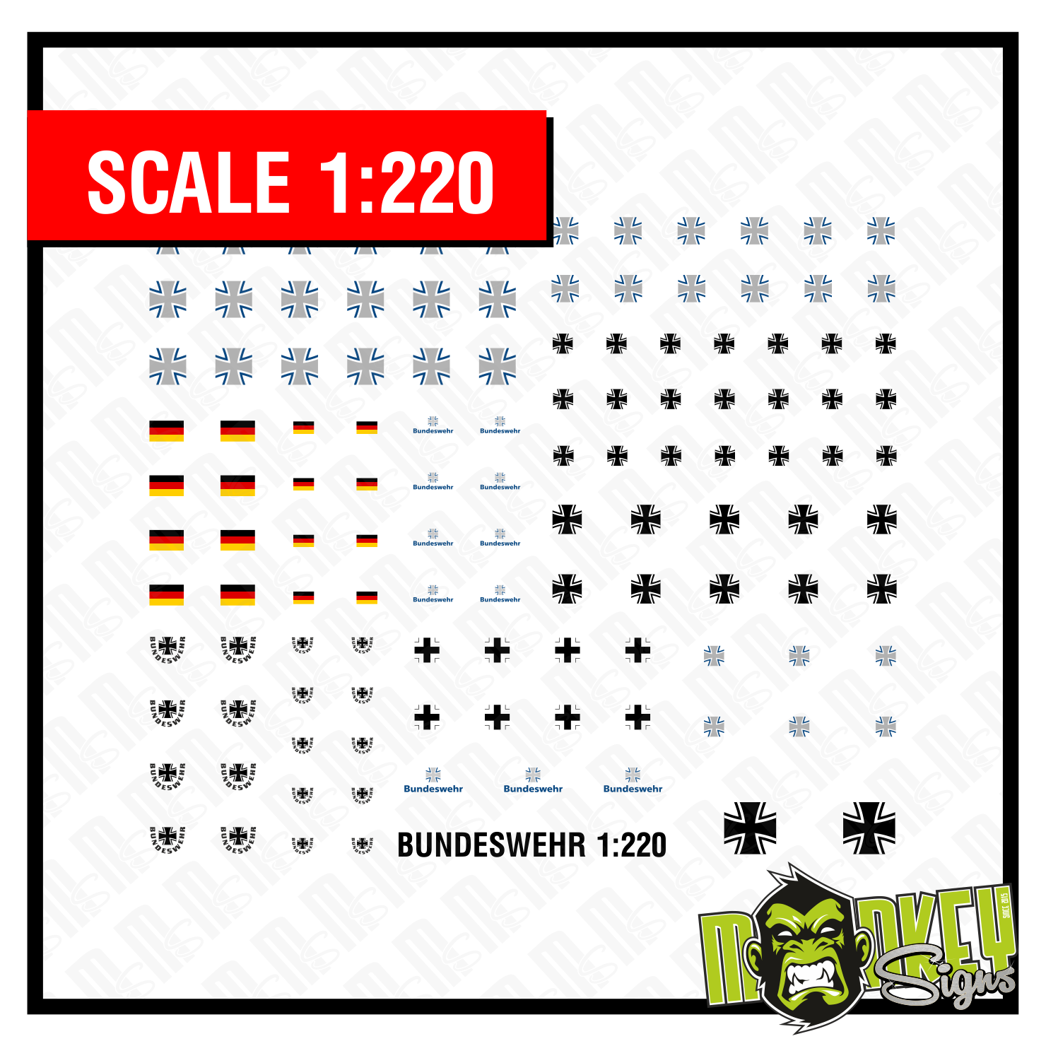 Waterslide-Decal-1220-Spur-Z-Bundeswehrkreuz-Panzer-LKW-Armee-Panzerbattalion-modellbau-beschriftung-3.png Waterslide Decal 1:220 Spur Z Bundeswehrkreuz Panzer LKW Armee Panzerbattalion – Bild 3