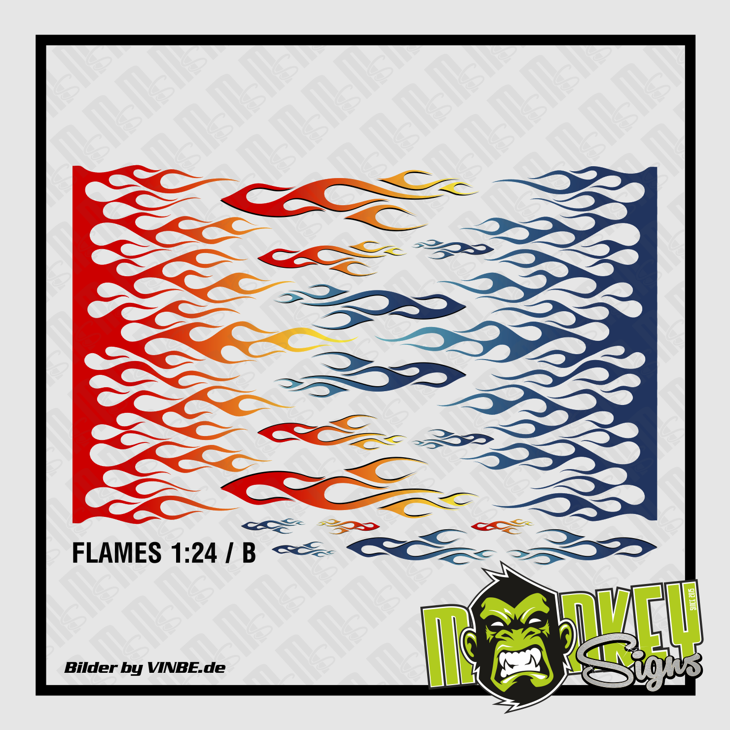 Waterslide-Decal-124-B-Flammen-Flames-Rod-Racing-Carrera-Slotcar-USA-NASCAR-modellbau-beschriftung-2.png Waterslide Decal 1:24 B Flammen Flames Rod Racing Carrera Slotcar USA NASCAR – Bild 2