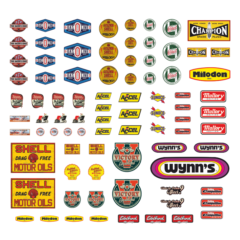 Waterslide-Decal-132-143-84tlg_-Racing-Slotcar-Gasoline-USA-Muscle-V8-modellbau-beschriftung-2.png Waterslide Decal 1:32 / 1:43 - 84tlg. Racing Slotcar Gasoline USA Muscle V8 – Bild 2