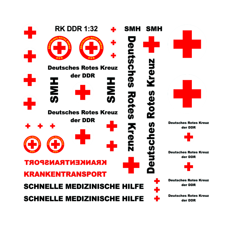 Waterslide-Decal-132-DDR-Rotes-Kreuz-SMH-Kamaz-W50-Barkas-Multicar-Trabant-modellbau-beschriftung-2.png Waterslide Decal 1:32 - DDR Rotes Kreuz SMH Kamaz W50 Barkas Multicar Trabant – Bild 2