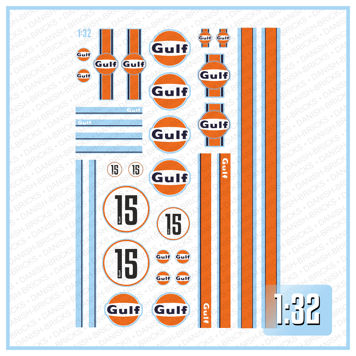 Waterslide-Decal-132-Gulf-Racing-Slotcar-Gasoline-USA-Oldtimer-V8-Muscle-Car-modellbau-beschriftung-3.png Waterslide Decal 1:32 Gulf Racing Slotcar Gasoline USA Oldtimer V8 Muscle Car – Bild 3