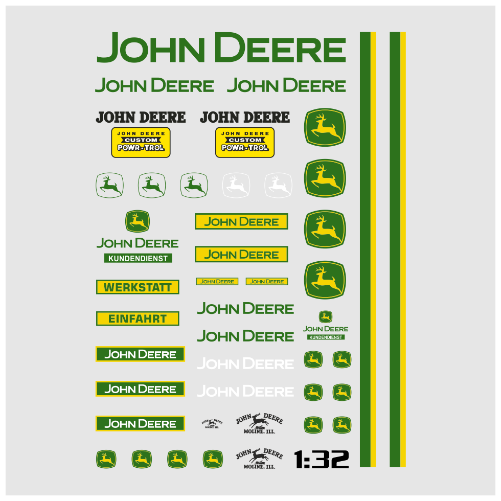 Waterslide-Decal-132-Traktoren-Deere-Landmaschinen-Landwirt-Modellbahn-modellbau-beschriftung-3.png Waterslide Decal 1:32 - Traktoren Deere Landmaschinen Landwirt - Modellbahn – Bild 3