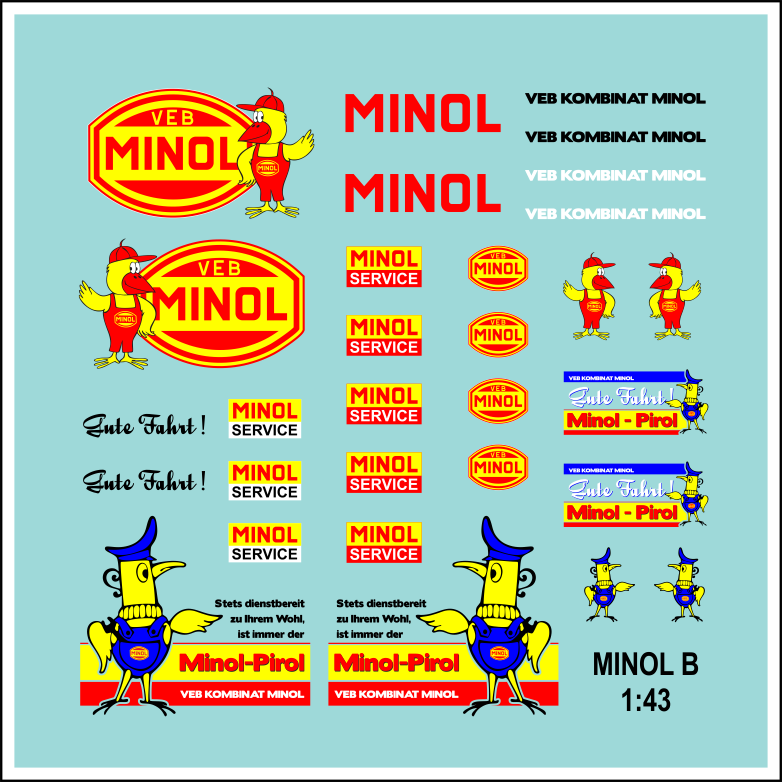 Waterslide-Decal-143-DDR-VEB-MINOL-Set-B-W50-Truck-LKW-Multicar-Pirol-modellbau-beschriftung-3.png Waterslide Decal 1:43 - DDR VEB MINOL Set B - W50 Truck LKW Multicar Pirol – Bild 3