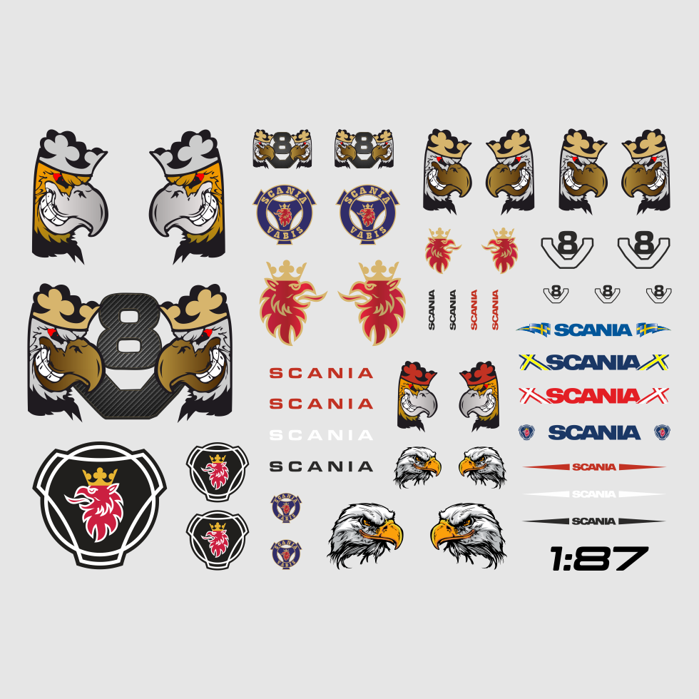 Waterslide-Decal-187-Scania-Greif-LKW-Zugmaschine-Schweden-V8-Modellbahn-H0-C-modellbau-beschriftung-2.png Waterslide Decal 1:87 Scania Greif LKW Zugmaschine Schweden V8 Modellbahn H0 /C – Bild 2