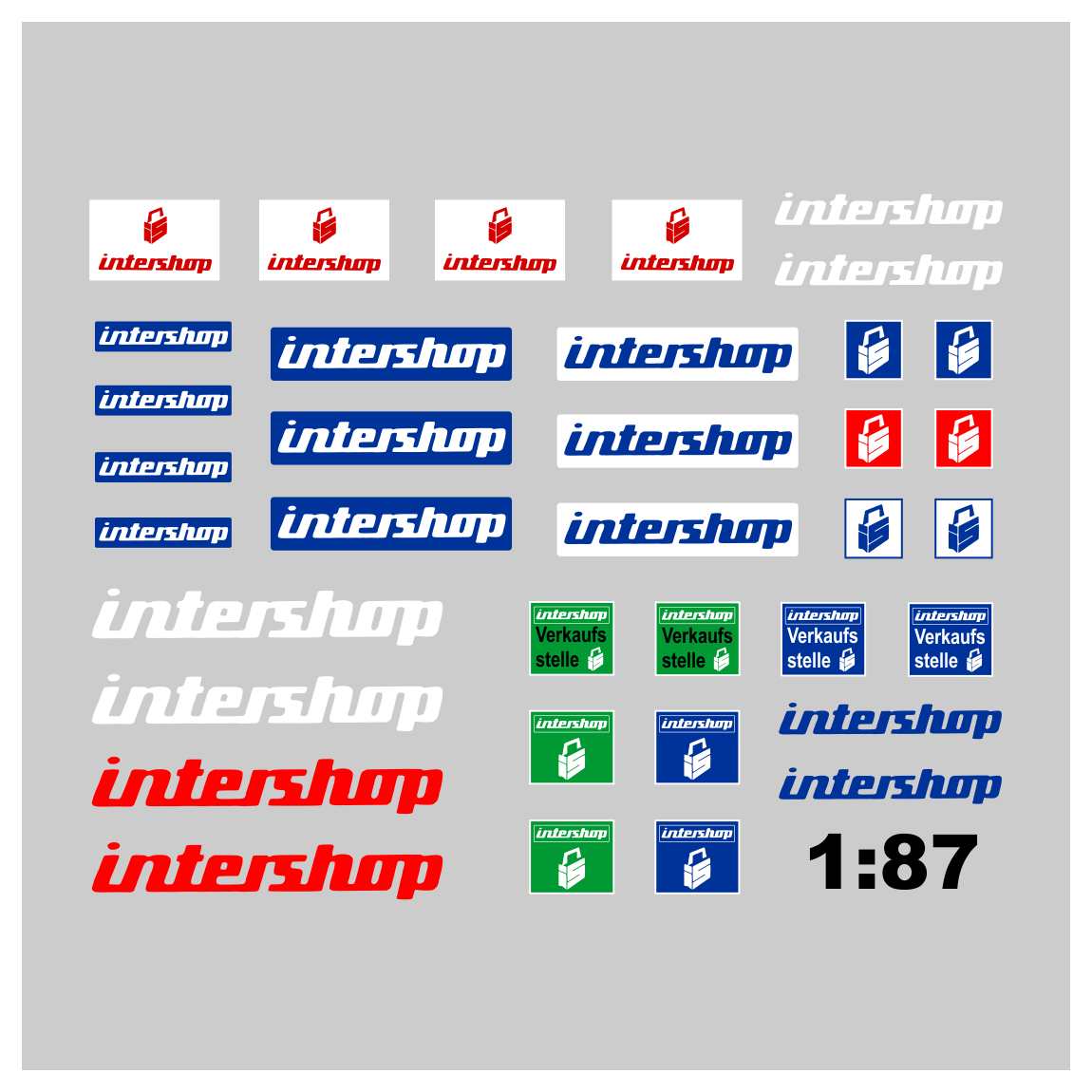 Waterslide-Decal-187-Spur-H0-DDR-Intershop-Verkaufsstelle-Modellbahn-modellbau-beschriftung-2.png Waterslide Decal 1:87 Spur H0 DDR Intershop Verkaufsstelle - Modellbahn – Bild 2