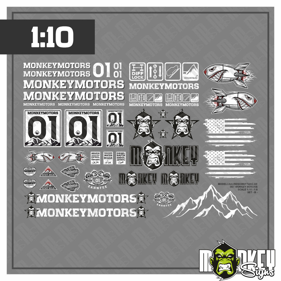 s-l1600_53dc2063-341f-4fa5-86ca-dbdebc0c57f0.jpg RC Crawler Aufkleber Set B 1:10 1:14 Monkeymotors Offroad Modellbau Sticker – Bild 3