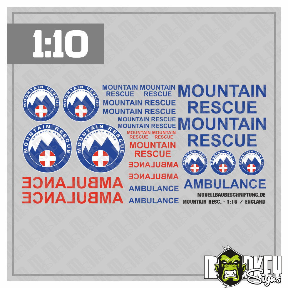 s-l1600_67de51e1-1024-42bc-b13f-281a8d5ccfab.jpg RC Crawler Aufkleber Mountain Rescue Set 1:10 Offroad Sticker Tuning Modellbau – Bild 3