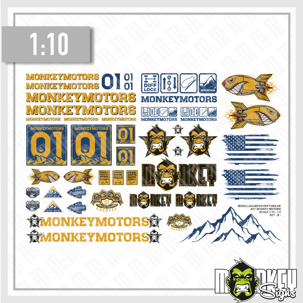 s-l1600_7da31509-2620-4869-9729-331bafd00fc4.jpg RC Crawler Aufkleber Set B 1:10 1:14 Monkeymotors Offroad Modellbau Sticker #01 – Bild 3