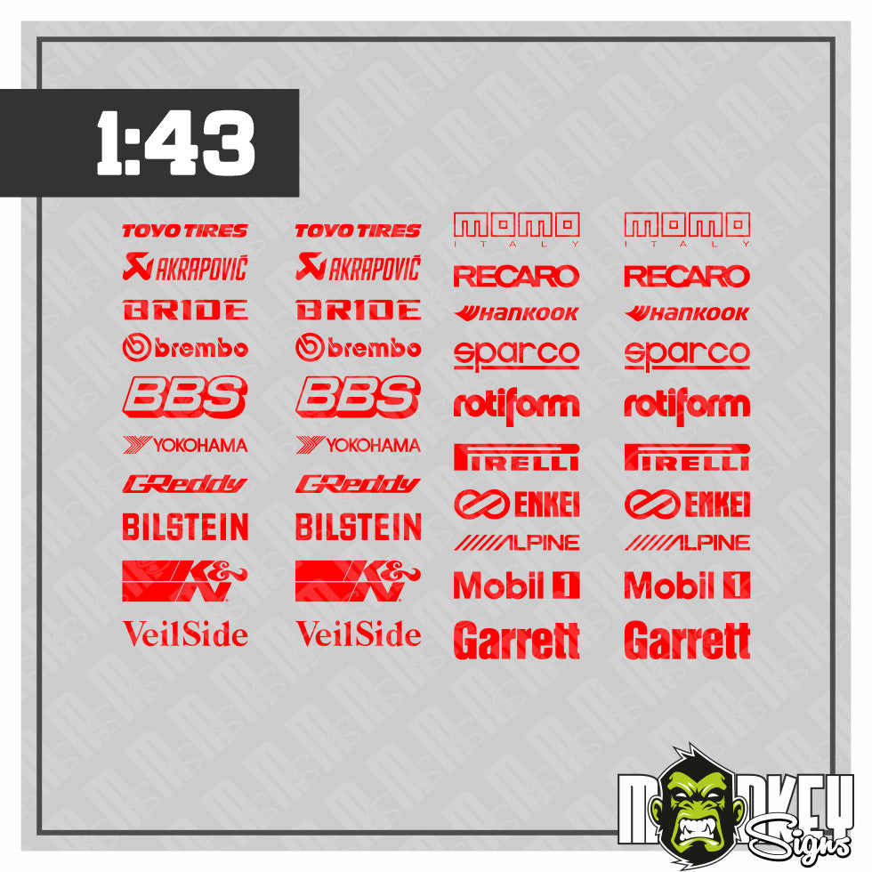 s-l1600_9014c58b-8ffc-4578-8d29-e238467ee76a.jpg Sponsoren Sticker Set 1:43 – Motorsport Racing Style Decal Rennsport Slotcar – Bild 4