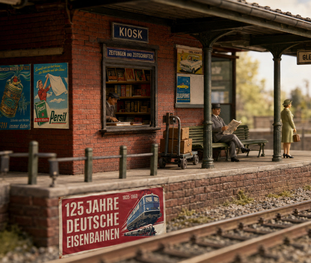 s-l1600_91bebadb-8b92-4b1e-9665-3a3ad92dcbd5.jpg LGB Bahnhof HARZBURG 1:22,5 Epoche III 1960er Gartenbahn Aufkleber Beschriftung – Bild 3