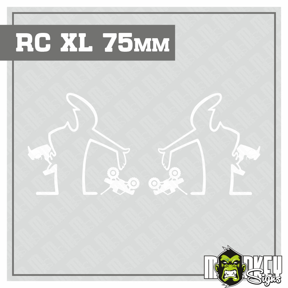 s-l1600_e1b9255c-61d0-4252-9c7c-de6e864d35c7.jpg 2er Set lustige Auto Aufkleber Strichmännchen RC Car Heckscheibe Tuning 75 mm XL – Bild 7